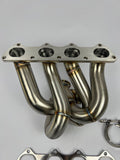 B Series Top Mount Turbo Manifold AC Compatible B16 B18 B20 Precision PTE Vband
