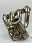 B Series Top Mount Turbo Manifold AC Compatible B16 B18 B20 Precision PTE Vband