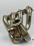 B Series Top Mount Turbo Manifold AC Compatible B16 B18 B20 Precision PTE Vband