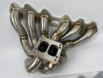 Equal Length Top Mount T3 T4 Turbo Manifold IS300 SC300 1JZ GTE Non VVTi 1J Swap