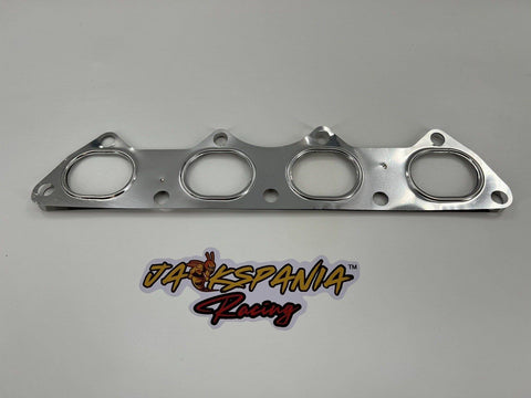 H Series H22 H23 Stainless Steel Honda Acura Exhaust Manifold Gasket Dual 304 SS
