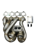 T3 T4 Top Mount Turbo Manifold Dual Twin Wastegate B Series