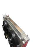 K Swap Full Size Radiator For Acura Integra DC2 94-01 K Series K20 K24 Dual Core