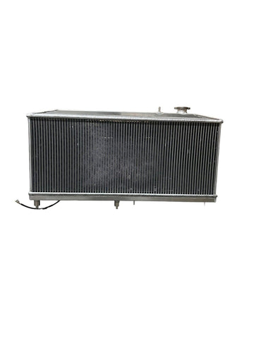 K Swap Full Size Radiator For Honda EK Civic 96-00 K Series K20 K24 Dual Core Si