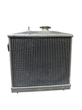 K Swap Half Size Radiator For Honda EK Civic 96-00 K Series K20 K24 Dual Core Si