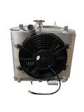 K Swap Half Size Radiator Honda EG Civic 92-95 K Series K20 K24 Del Sol 93-97 Si