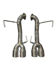 Stainless Steel Axle Back Delete Exhaust Muffler For Subaru WRX