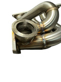 B Series Forward Front Facing Turbo Manifold T4 B16 B18 B20 GSR B18C SFWD 60mm