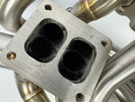 RB20 RB25 RB26 DET T4 Top Mount Turbo Manifold For Nissan GTR 44mm Twin Scroll