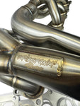 N54 Top Mount Single Front Facing Turbo Manifold T3 T4 135i 335i 535i Z4 Divided