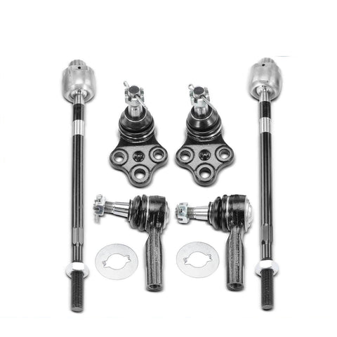 6Pcs Front Tie Rod End & Ball Joint for Nissan Pathfinder 1996-2004 INFINITI QX4