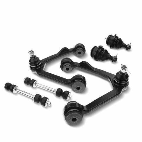 6Pcs Front Control Arm w/ Ball Joint Sway Bar Link for Ford F-150 F-250 Lincoln