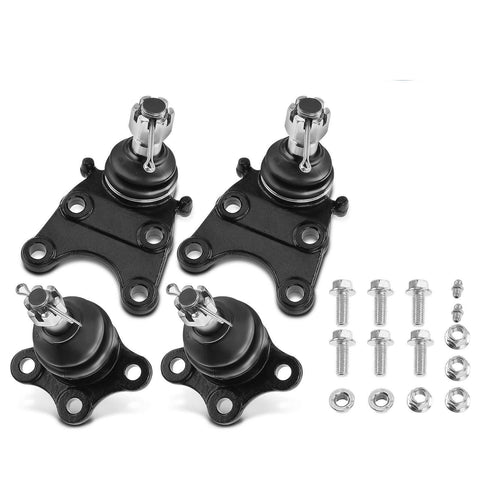 4x Front Lower & Upper Ball Joint for Honda Passport Isuzu Rodeo Sport Trooper