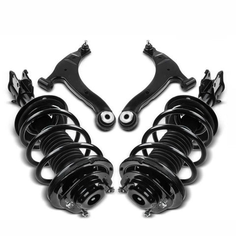 4pcs Front Strut & Coil Spring Control Arm Kit for Chrysler Dodge Plymouth Neon