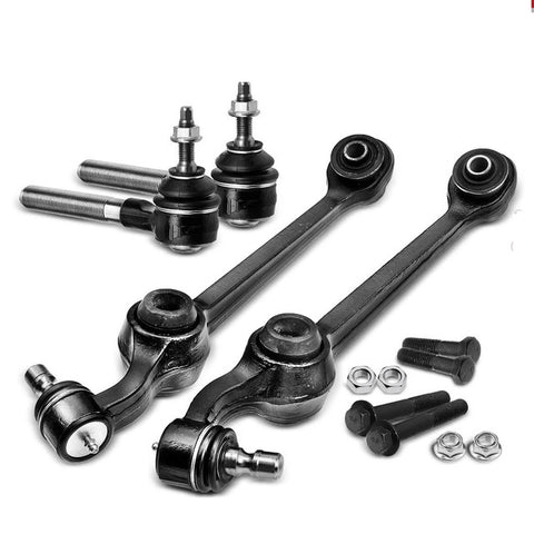 4Pcs Front Control Arm w/ Ball Joint Tie Rod End for Chrysler Concorde LHS Dodge