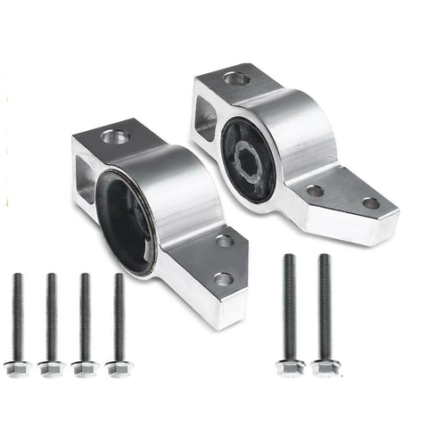 2x Front Lower Rearward Control Arm Bushing w/ Screws for Audi A3 VW Golf Jetta