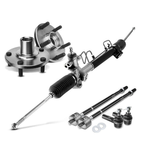 7x Rack & Pinion Hub Bearing Tie Rod End Kit for Lexus ES300 Toyota Avalon Camry