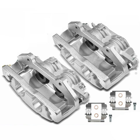 2Pcs Disc Brake Caliper w/ Bracket for Cadillac STS CTS 2005-2008 Front LH & RH
