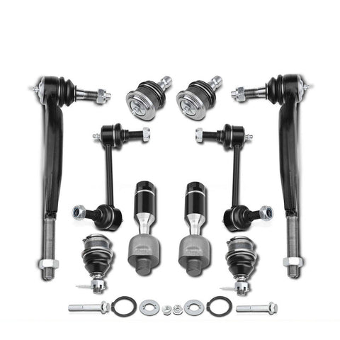 10x Front & Rear Sway Bar End Link & Tie Rod End for Buick Chevrolet GMC Isuzu