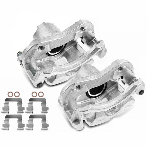 2x Brake Caliper w/ Bracket for Saturn SC SC1 SC2 SL SL1 SL2 SW1 SW2 Front Sides