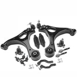 12x Front Lower Control Arm & Tie Rod End & Stabilizer Bar Link for Honda Civic
