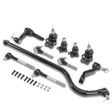 11x Front Suspension Pitman Idler Arm Tie Rod End Ball Joint for Dodge Ram 1500