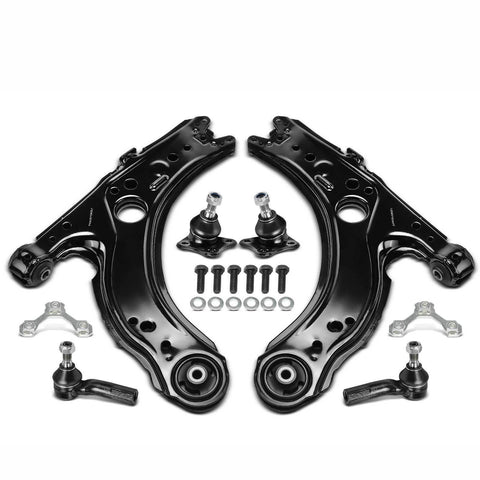 6x Front Control Arm & Tie Rod End & Ball Joint for Volkswagen Jetta Golf Beetle