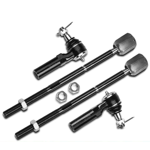 4pcs Inner & Outer Tie Rod End for Ford Taurus Lincoln Continental Mercury Sable