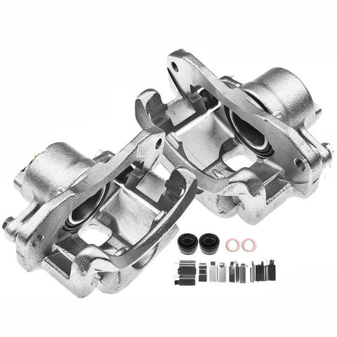 2x Brake Caliper w/ Bracket for Mazda Protege 1999-2003 1.6L Front Left & Right