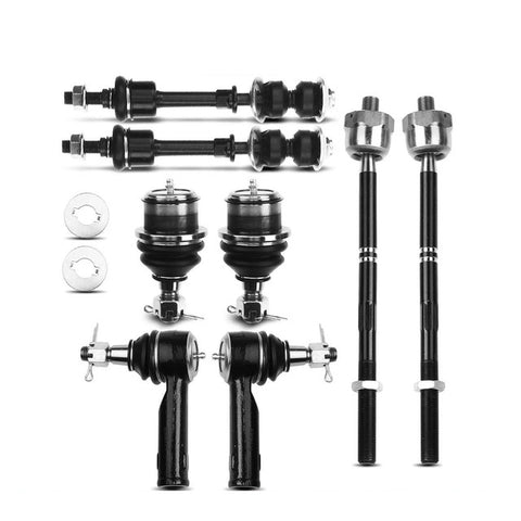 8x Front Sway Bar Link & Tie Rod End & Ball Joint for Ford F-150 2005-2006 4WD