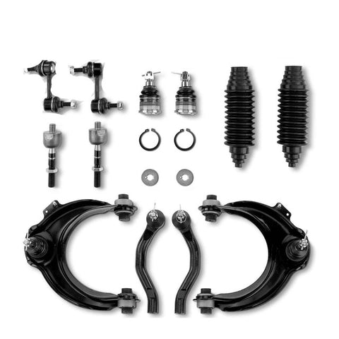 12x Control Arm w/ Ball Joint & Tie Rod End & Sway Bar Link for Honda Accord