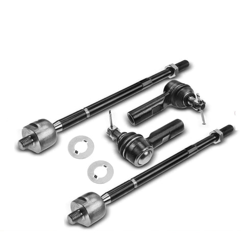 4Pcs Outer & Inner Tie Rod End for Lexus ES300 92-01 Toyota Avalon Camry Sienna