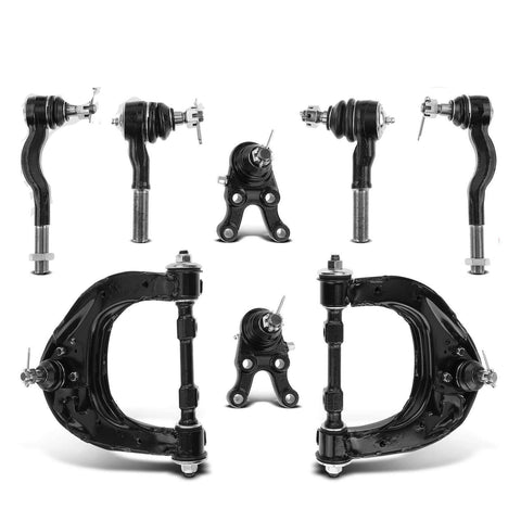 8 Pics Front Control Arm & Tie Rod End & Ball Joint for Mitsubishi Montero Sport