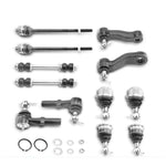 12 Front Sway Bar Link Tie Rod End Pitman Arm & Ball Joint Kit for Chevy GMC 4WD