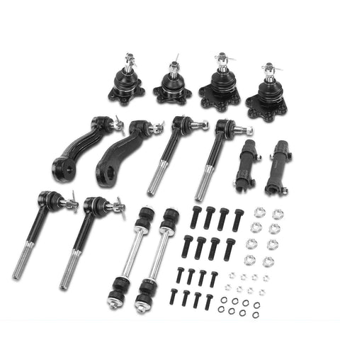14pcs Front Stabilizer Bar Link Kit & Ball Joint for Chevrolet K1500 Blazer GMC