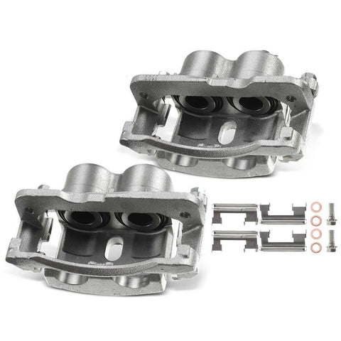 Front Pair(2) Brake Caliper for Chevy Silverado 1500 Avalanche GMC Sierra Yukon