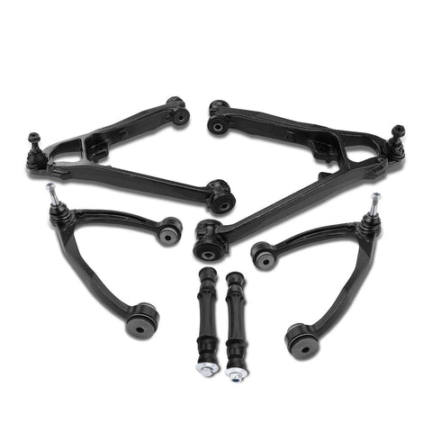 6x New Front Lower & Upper Control Arm w/ Ball Joint for Chevrolet Cadillac GMC