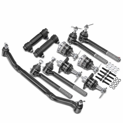 11pcs Inner & Outer Tie Rod End & Ball Joint for Chevrolet Blazer 1996-2005 GMC