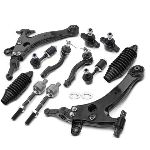 12x Front Control Arm & Tie Rod End & Ball Joint for Hyundai Sonata XG350 XG300