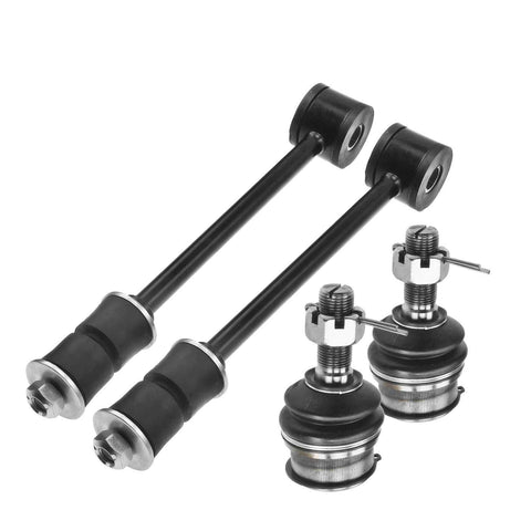 4x Stabilizer Bar Link & Ball Joint for Ford F-250 F-250 HD F-350 1985-1997 4WD