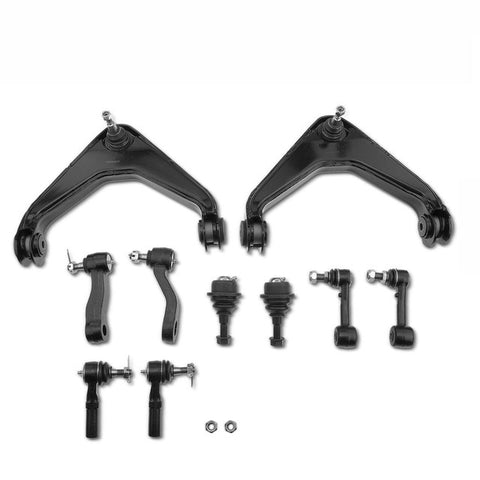 10x Front & Rear Control Arm w/ Ball Joint Stabilizer Bar Link for Chevrolet GMC
