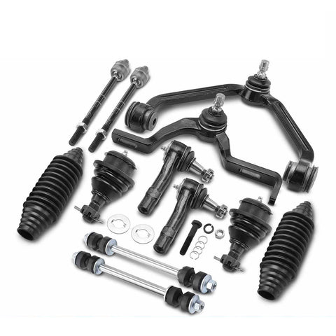 12x Front Control Arm Ball Joint Sway Bar Tie Rod for Ford Explorer Mountaineer
