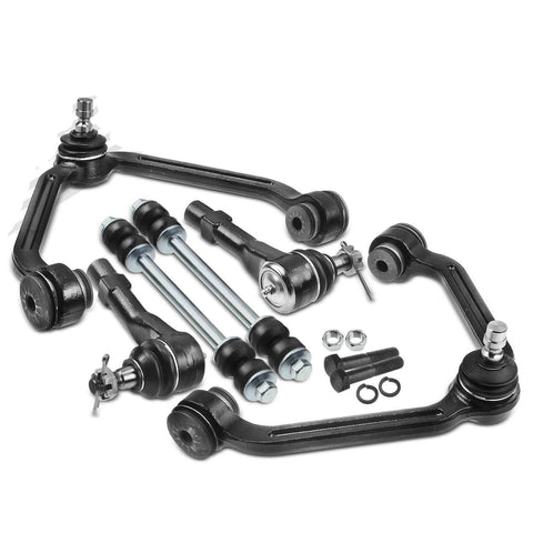 6pcs Front Upper Control Arm & Ball Joint Tie Rod End for Ford Explorer Mazda