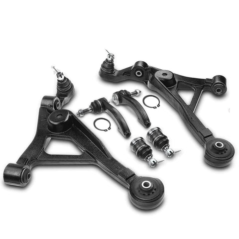6x Front Control Arm w/ Ball Joint Tie Rod End for Chrysler Sebring 01-06 Dodge