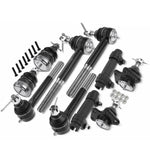 10Pcs Front Tie Rod End with Ball Joint for Chevrolet C2500 C3500 1989-1992 GMC