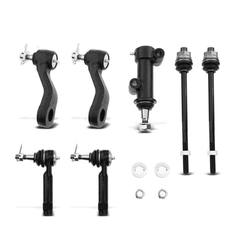 7x Inner & Outer Tie Rod End & Front Ball Joint for Chevy Silverado GMC Sierra