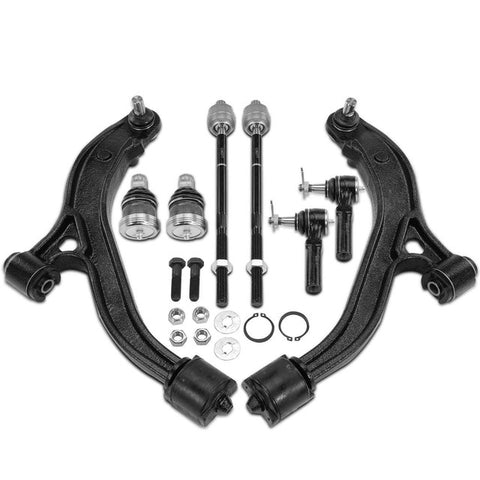 8x Front Control Arm&Ball Joint Assembly Tie Rod End for Dodge Chrysler Plymouth