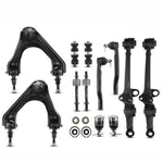 12x Front Control Arm w/ Ball Joints Sway Bar Tie Rod End for Honda Accord Acura