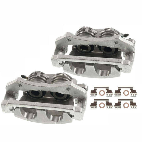 2x Front LH & RH Brake Caliper w/Bracket for Ford Five Hundred Freestyle Mercury