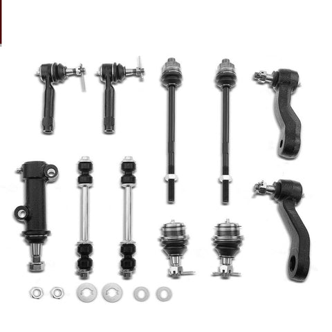 11x Front Sway Bar Link Tie Rod End & Ball Joint for Chevy Silverado GMC Sierra